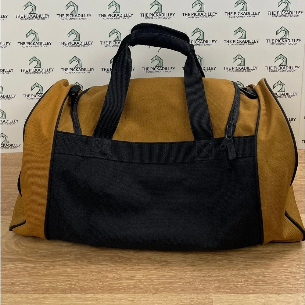 Carhartt Legacy Gear Bag Brown Black Utility Travel Duffel Work Bag 20 Inch